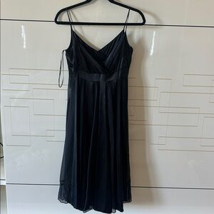 Diane Von Furstenberg Black Silk Dress